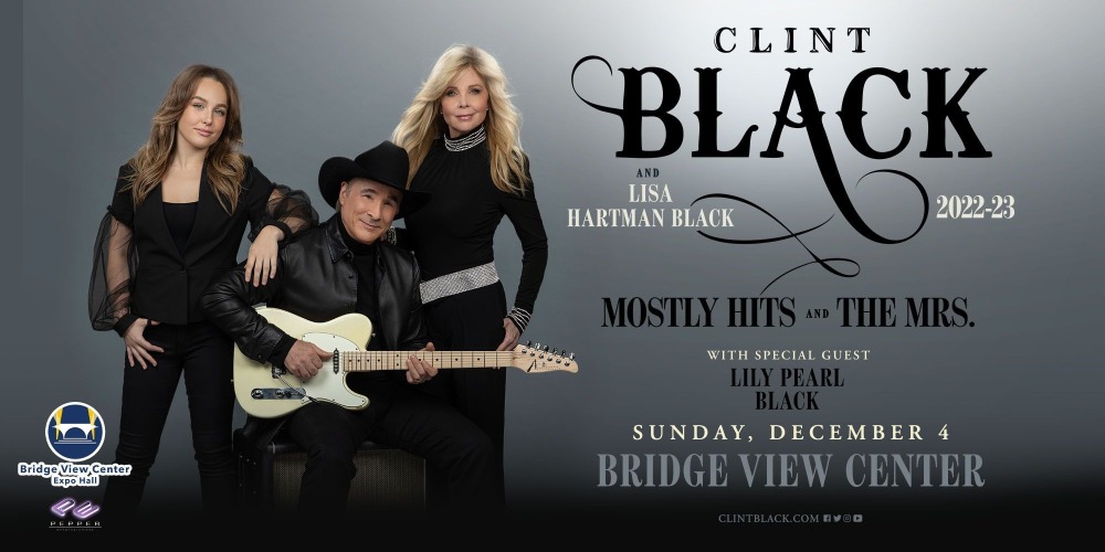 Clint Black & Lisa Hartman Black Mostly Hits & The Mrs. Tour Bridge